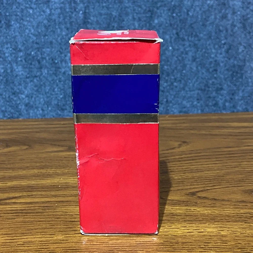 VTG NOS Shulton 80s Old Spice Long Lasting Cologne 4.25oz White Glass Bottle Box